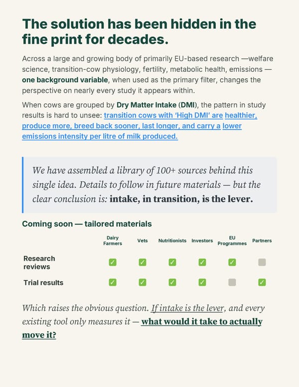 The Next Frontier in Dairy Optimisation - Page 5