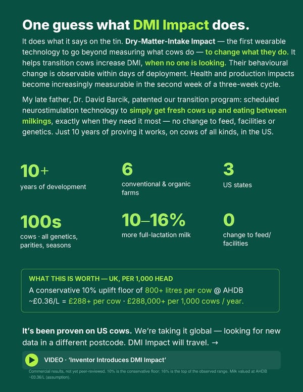 The Next Frontier in Dairy Optimisation - Page 6