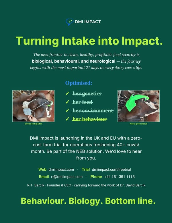 The Next Frontier in Dairy Optimisation - Page 8